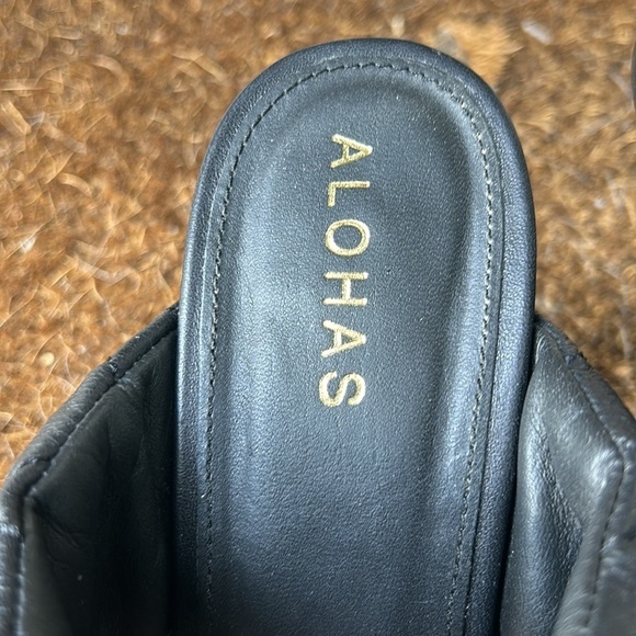Alohas Conner Sandals Sz 38 in Excellent Pre-Owned Condition Vacation Fall Party - Picture 7 of 10